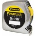 STANLEY 0-33-158 PowerLock Svinovací metr 5m/16', plastové ABS pouzdro