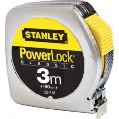 STANLEY 1-33-218 PowerLock Svinovací metr 5m, kovové pouzdro STANLEY 1-33-218 PowerLock Svinovací metr 5m, kovové pouzdro
