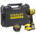 STANLEY SFMCF811D1T FatMax V20 Bezuhlíkový aku rázový utahovák 1/4" (18V/1x2,0Ah), kufr
