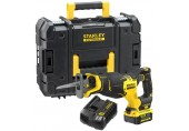 STANLEY SFMCS311M1T FatMax V20 Bezuhlíková aku mečová pila (18V/1x4,0Ah), kufr
