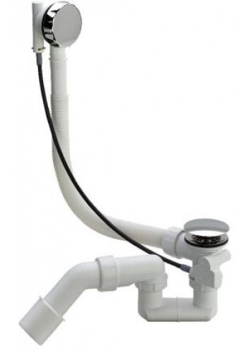 VIEGA Simplex vanový odtokový komplet prodloužený 725mm, chrom 595678