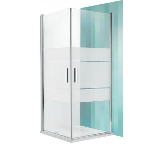 ROLTECHNIK Sprchové dveře jednokřídlé TCO1/1200 stříbro/intimglass 727-1200000-01-20
