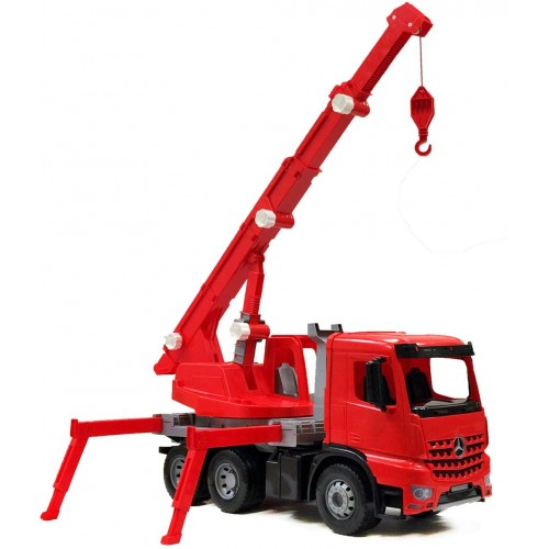 Autojeřáb Actros plast 67cm 3-osý