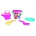 Sada na písek Minnie plast 5ks 25x18cm v síťce 12m+