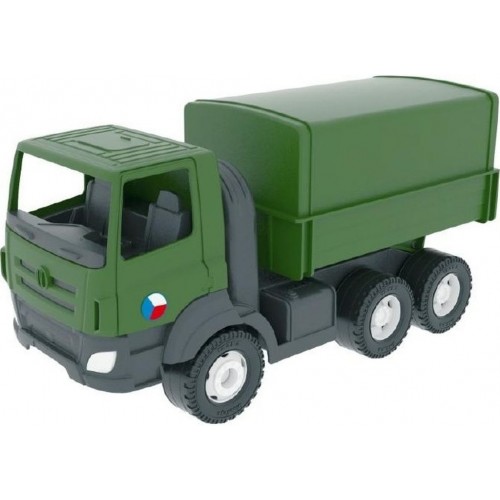 Auto Tatra 810 plast 30cm khaki vojenská v krabici