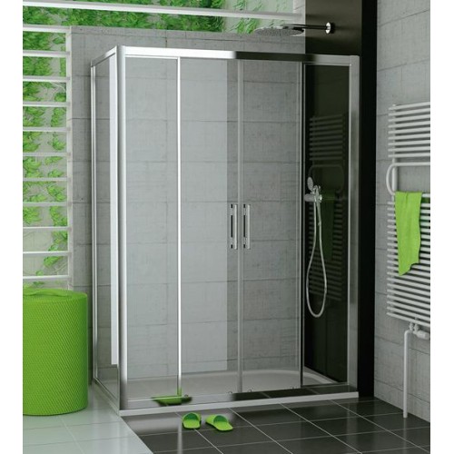 RONAL TOPF TOP-Line boční stěna 75 cm, bílá/sklo Durlux TOPF07500422