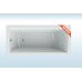 TEIKO Vana Trend obdélníková 180 x 80 cm, akrylátová, bílá V113180N04T05001