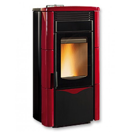 Extraflame Krbová kamna na pelety Tosca Plus 12 kW bordo