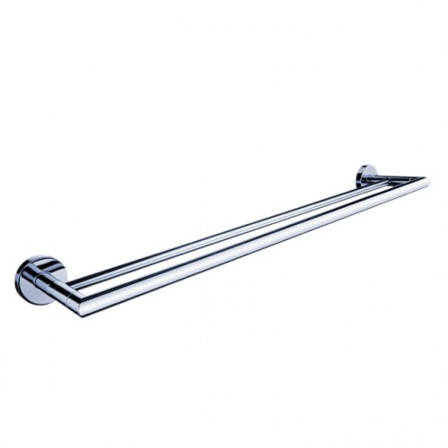 NIMCO UNIX dvojitý držák na ručníky 650 mm, masivní, chrom UN 13061DA-26