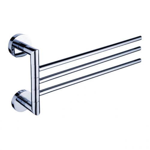 NIMCO UNIX trojitý otočný držák na ručníky, chrom UN 13096-3-26