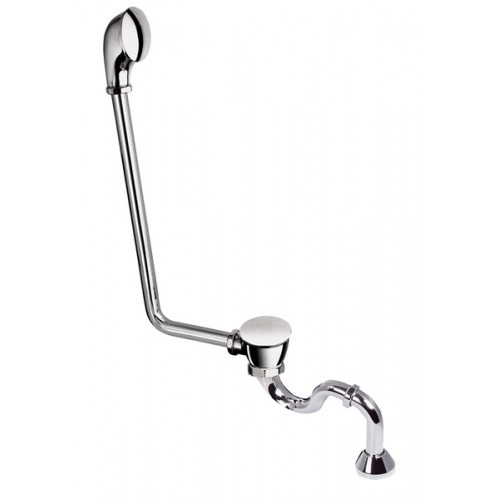 POLYSAN MODEL V1V vanová souprava pro vnější instalaci, kliklak, včetně sifonu, chrom