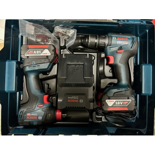 VÝPRODEJ BOSCH Sada: GDX 18V-200 + GSR 18V-50+ 2× GBA 18V 4.0Ah + GAL 18V-40 v L-BOXXu 06019J2220 POUŽITO!!