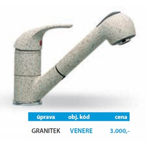 TESKOR VENERE VERDE dřezová baterie granitek