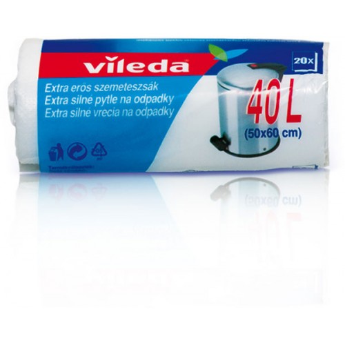 VILEDA Extra silné pytle na odpadky 40 L (15ks) 148031