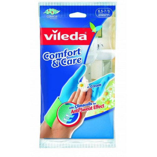 VILEDA Rukavice Comfort & Care S 105385 VILEDA Rukavice Comfort & Care S 105385