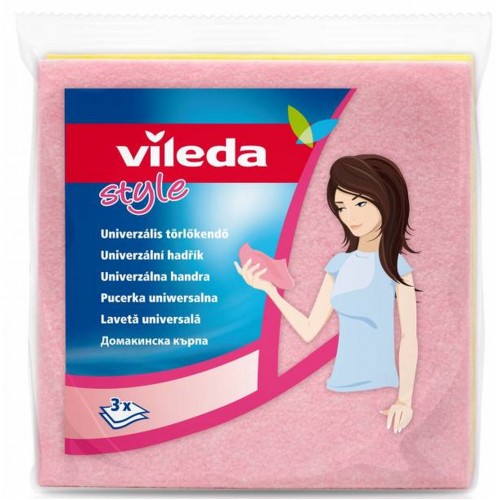 VILEDA Style univerzální hadřík 3 ks 148034