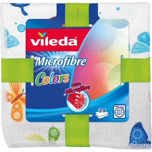 VILEDA Mikrohadřík Colors design 3 ks 153015