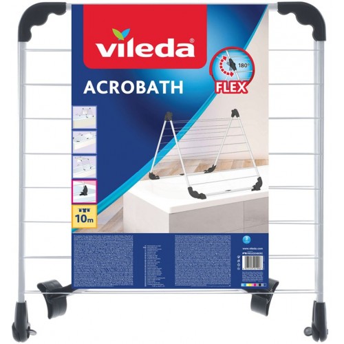 VILEDA Acrobath sušák na prádlo 10m 157233 VILEDA Acrobath sušák na prádlo 10m 157233