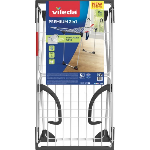 VILEDA Premium 2 v 1 sušák na prádlo 18m 157332 VILEDA Premium 2 v 1 sušák na prádlo 18m 157332