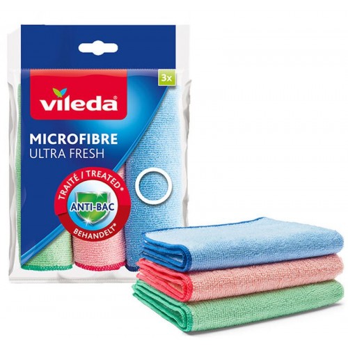 VILEDA Ultra Fresh mikrohadřík 2+1 ks 162660 VILEDA Ultra Fresh mikrohadřík 2+1 ks 162660