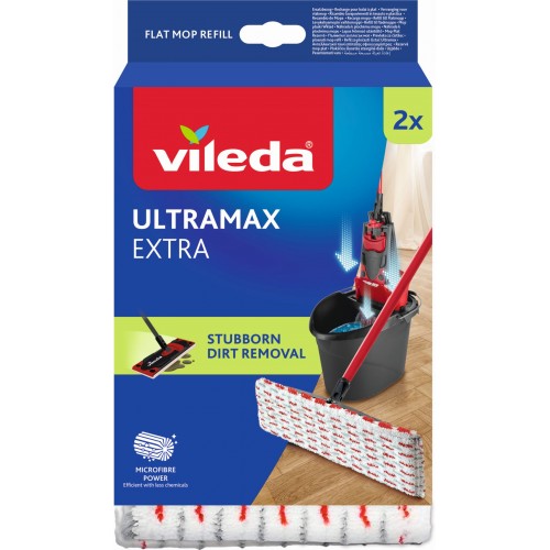 VILEDA Ultramax Microfibre 2v1 náhrada 2ks 167721 VILEDA Ultramax Microfibre 2v1 náhrada 2ks 167721