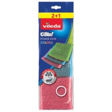 VILEDA Inox colors drátěnka 2+1ks 174725