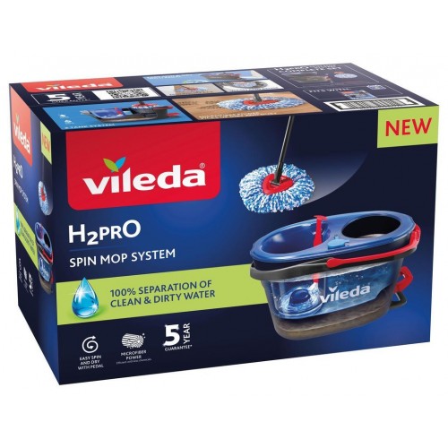 VILEDA H2Pro Třásňový rotační mop 178332 VILEDA H2Pro Třásňový rotační mop 178332