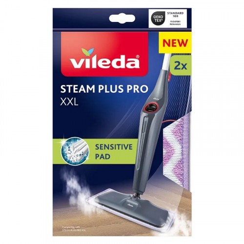 VILEDA STEAM PLUS XXL PRO Sensitive náhrada 2ks 180853 VILEDA STEAM PLUS XXL PRO Sensitive náhrada 2ks 180853