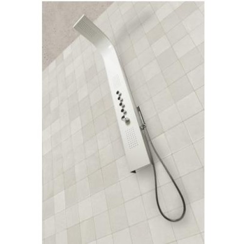 TEIKO Pontos nástěnný sprchový panel, bílá V261162N90T04001