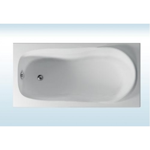 TEIKO Vana Alea obdélníková 140 x 70 cm, akrylátová, bílá V112140N04T01001