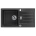 ALVEUS VICTORIA 30 granitový dřez, 770 x 430 mm, černá