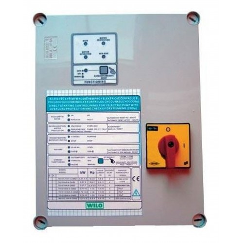WILO SK-M-QTD 10/3,7 spínací skříň třífázová 2865154 WILO SK-M-QTD 10/3,7 spínací skříň třífázová 2865154