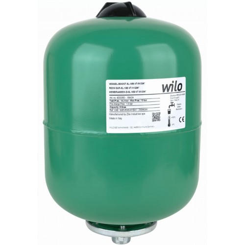 Wilo 8L-10B-VT-V-G3/4” Tlaková nádoba 4223283 Wilo 8L-10B-VT-V-G3/4” Tlaková nádoba 4223283