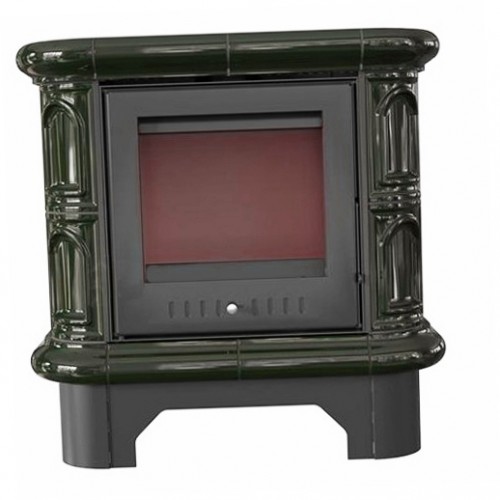 KRATKI WK 440 kachlová kamna, lahvově zelená KRATKI WK 440 kachlová kamna, lahvově zelená