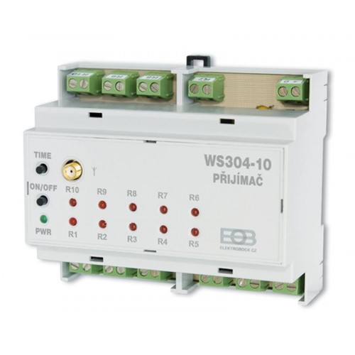 ELEKTROBOCK WS304-10 10-ti kanálový přijímač 3304 ELEKTROBOCK WS304-10 10-ti kanálový přijímač 3304