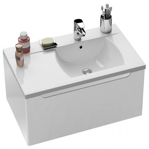 RAVAK Classic SD 800 L Skříňka pod umyvadlo, bílá/bílá X000000350