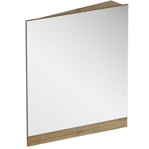 RAVAK 10° 650 L Rohové zrcadlo tmavý ořech X000001078