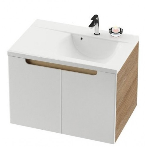 RAVAK SDD CLASSIC 800 skřínka pod umyvadlo cappucino/bílá X000001096 RAVAK SDD CLASSIC 800 skřínka pod umyvadlo cappucino/bílá X000001096