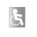 SAPHO HOTELOVÝ PROGRAM XT-87777 Disable cedule 90x70mm, nerez