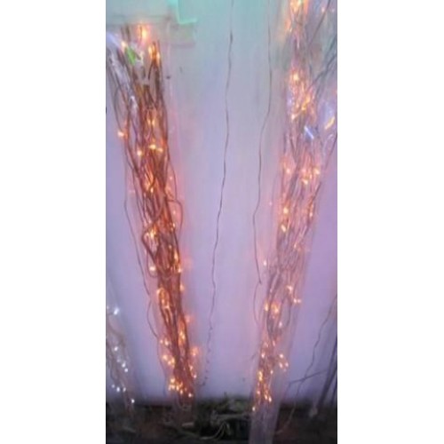 Vánoční osvětlení - větve 4ks 100cm, 32LED stálesvítící - TEPLÉ BÍLÉ IP20 vnitřní VS488