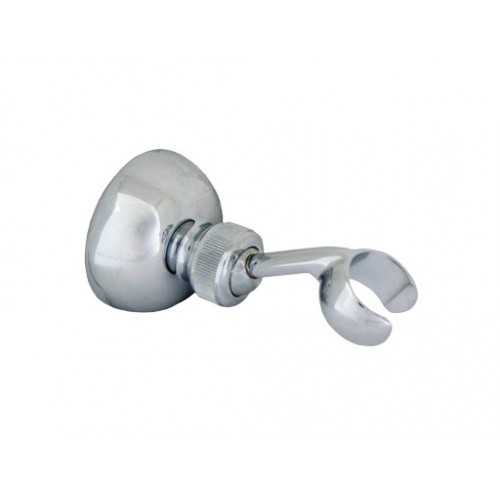 PAFFONI IRIS držák sprchy bílá/chrom konus ZSUP003BC