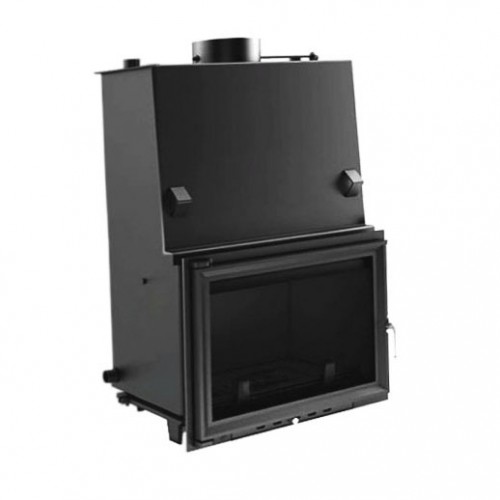 KRATKI ZUZIA/NP/W 24 kW krbová vložka teplovodní, rovné sklo, s chladící smyčkou KRATKI ZUZIA/NP/W 24 kW krbová vložka teplovodní, rovné sklo, s chladící smyčkou