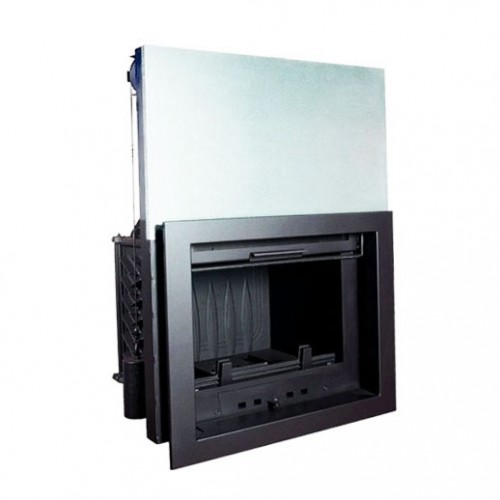 KRATKI ZUZIA/PW/19/G/W krbová vložka teplovodní, výsuvné sklo, s chladící smyčkou