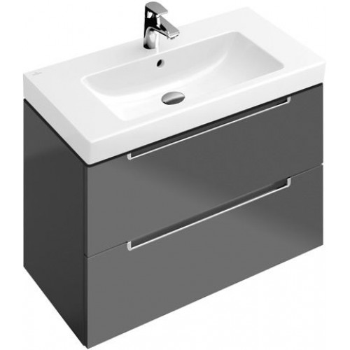 Villeroy & Boch Subway 2.0 spodní skříňka 787x520x449 mm, Glossy Grey A69600FP