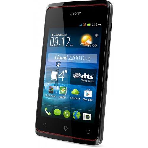 ACER Liquid Z200 Dual SIM DualC. 4 Black Mobilní telefon 30013244