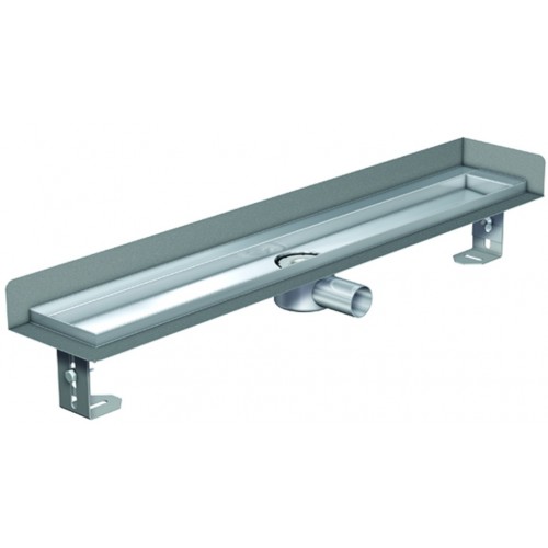 ACO ShowerDrain E žlab 700 mm, bez roštu, boční odtok nízký 9010.55.78
