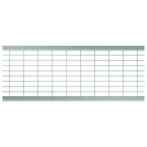 ACO Drainlock V/X100 - B125, mřížkový rošt Q+ 1,0 m, nerez 132559