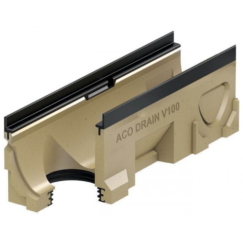 ACO Multiline Odvodňovací žlab V100G, 500 mm, hrana z litiny 12543 ACO Multiline Odvodňovací žlab V100G, 500 mm, hrana z litiny 12543