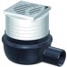 ACO EasyFlow Podlahová vpusť 100 x 100mm, sklon 1,5° 2505.05.77