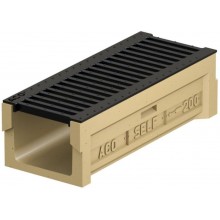 ACO Self 200 žlab 0,5 m, H=15 cm, bez roštu 03806
